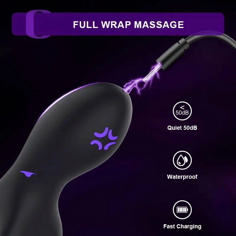 XG11 - Hands-Free Octopus Penis-Vibrator mit verstellbarem Cockring-Support