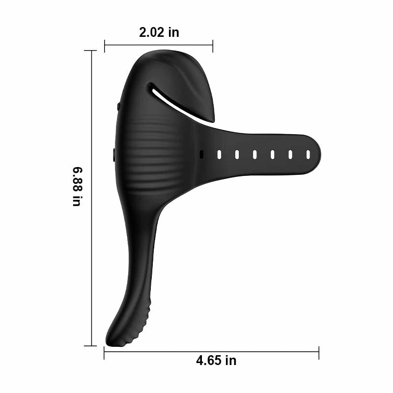 XG2 - Dual-Motor Eichel-Trainer mit Stimulations-Schweif – Premium Penis-Vibrator