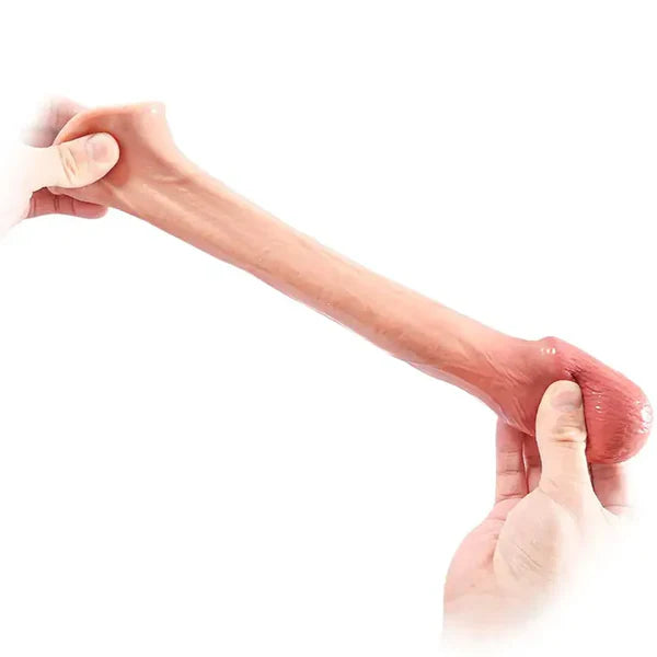 CS07 - Realistic Big Glans – Massiver Penis-Sleeve für Extra-Länge & Umfang (6,77*2 Zoll)