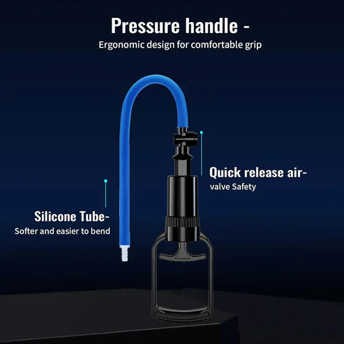 Classimax Premium - Manuelle Penispumpe mit T-Griff & Quick-Release-Lock
