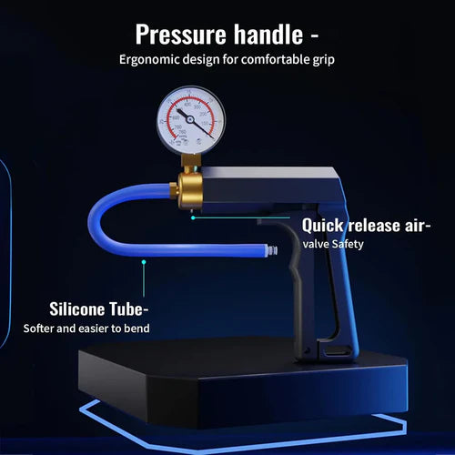 Promax - Premium Profi-Penispumpe mit Squeeze-Lever & analogem Manometer