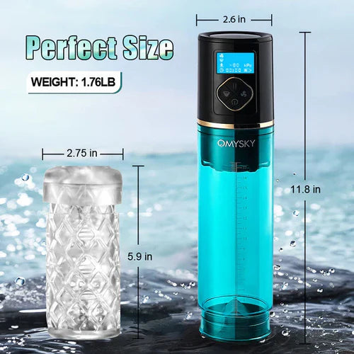 XP6 - 2-in-1 Hydropumpe mit 6 Vakuum-Stufen & Hydrotherapie-Massage