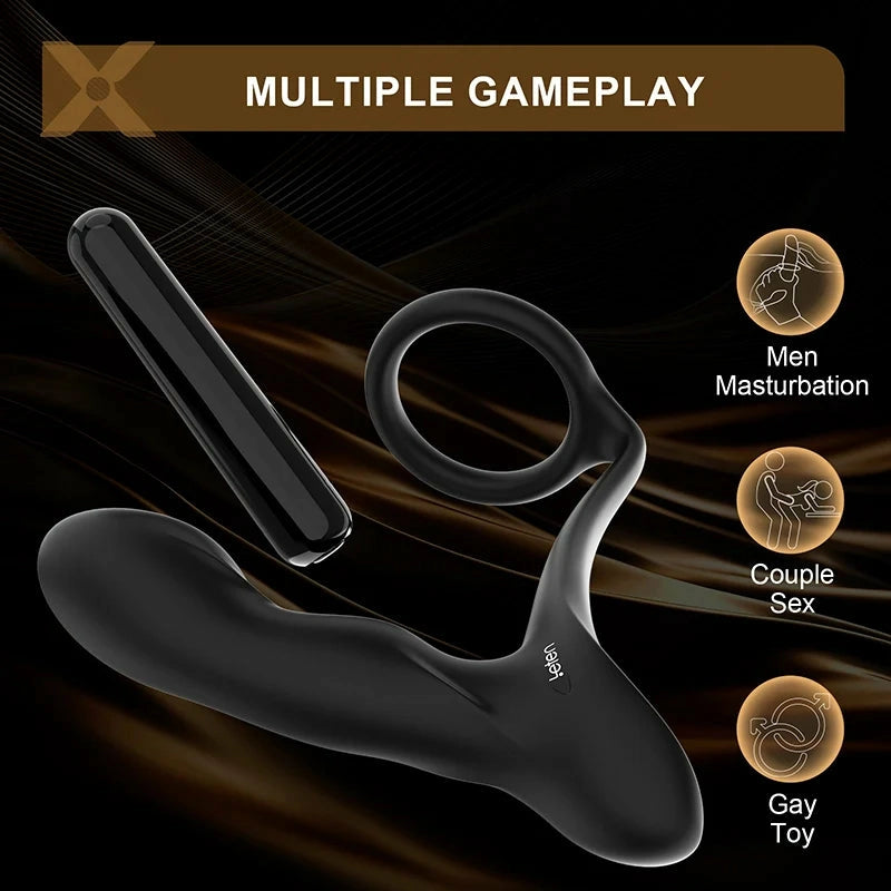 PM1 - Leten Raptor Ergonomischer Prostata-Massager mit Hollow-Body & Vibrations-Track – High-Tech