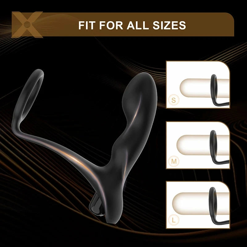 PM1 - Leten Raptor Ergonomischer Prostata-Massager mit Hollow-Body & Vibrations-Track – High-Tech