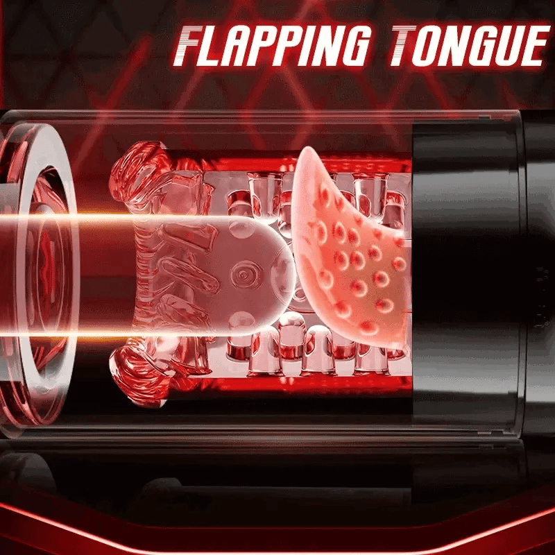 XR4 Pro - App-gesteuerte Blowjob Maschine - 4-in-1 Smart-Stroker mit Saug- & Stoßfunktion