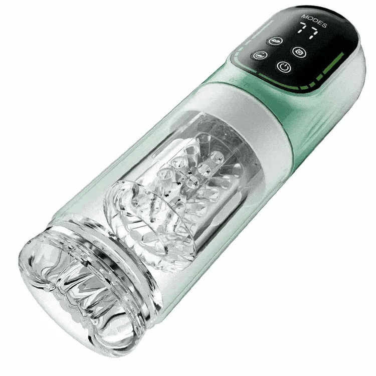 XR4 - Wasserdichte Blowjob Maschine - 5-in-1 Funktion mit Saugen, Stoßen & Vibration