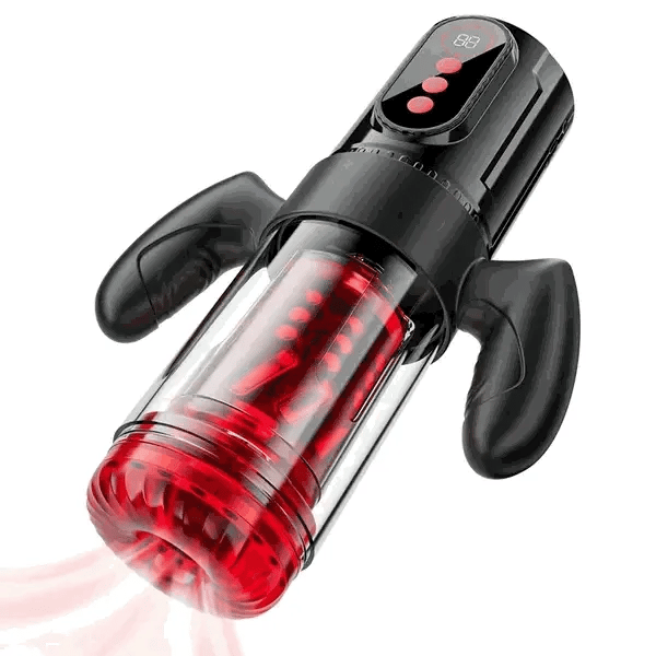 XS5 - Automatische Blowjob Maschine - 3-in-1 Smart-Stroker mit abnehmbarem Griff