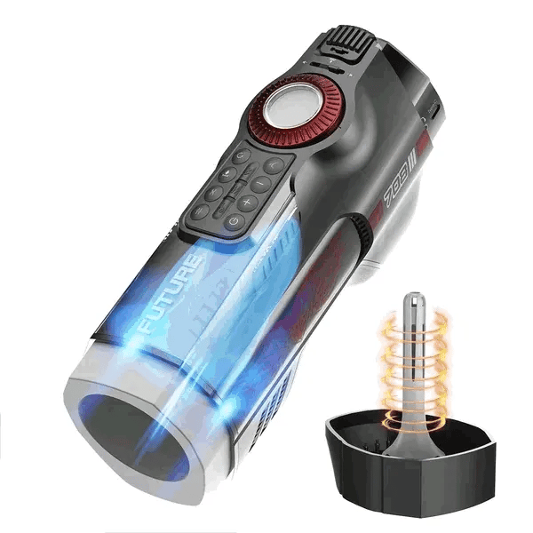 Leten 708 Future Pro - Automatischer Masturbator mit Airbag-Massage & Heißluft-Trocknungsstation
