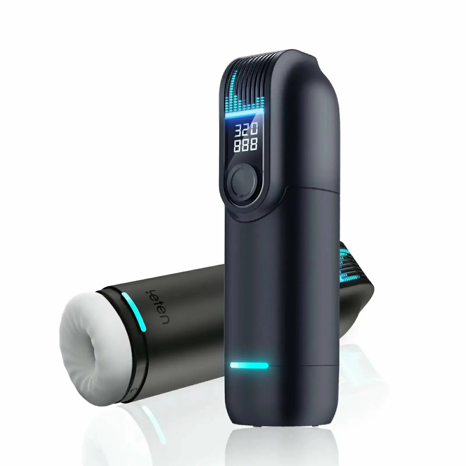 Leten Black Hole Pro - Automatischer Masturbator - Dual-Heizung & LED-Ausdauer-Tracker