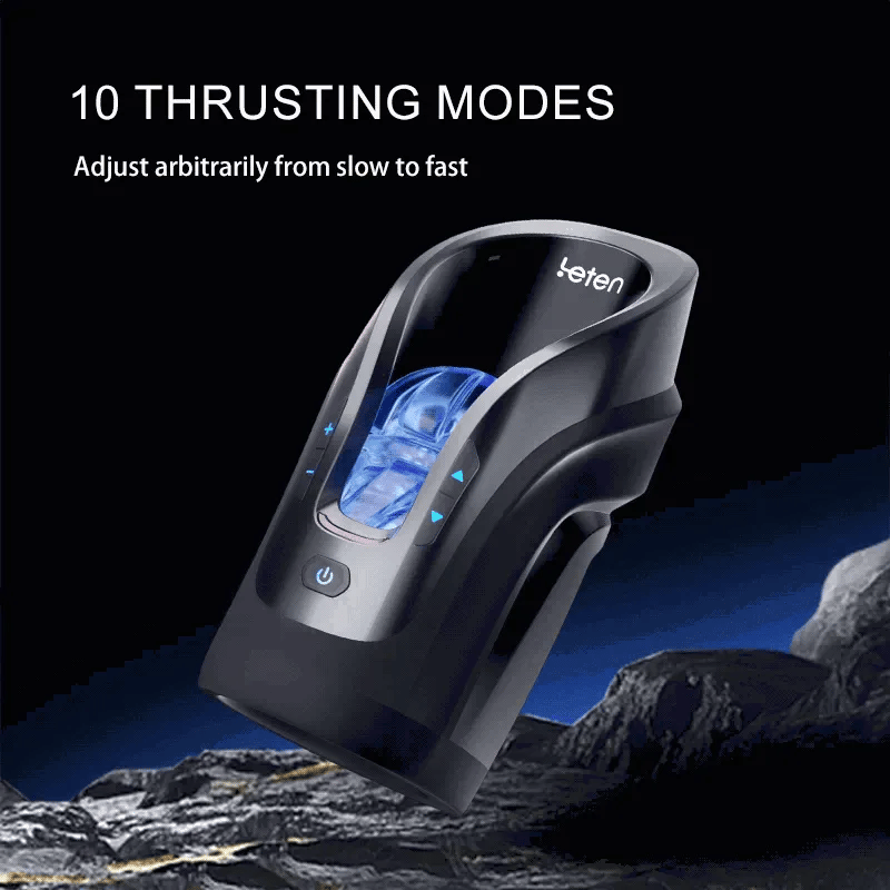 Leten Cannon King Mini - Automatischer Masturbator - Kompakt-Stroker mit 600 Stöße/Min. & 2 Innensleeves