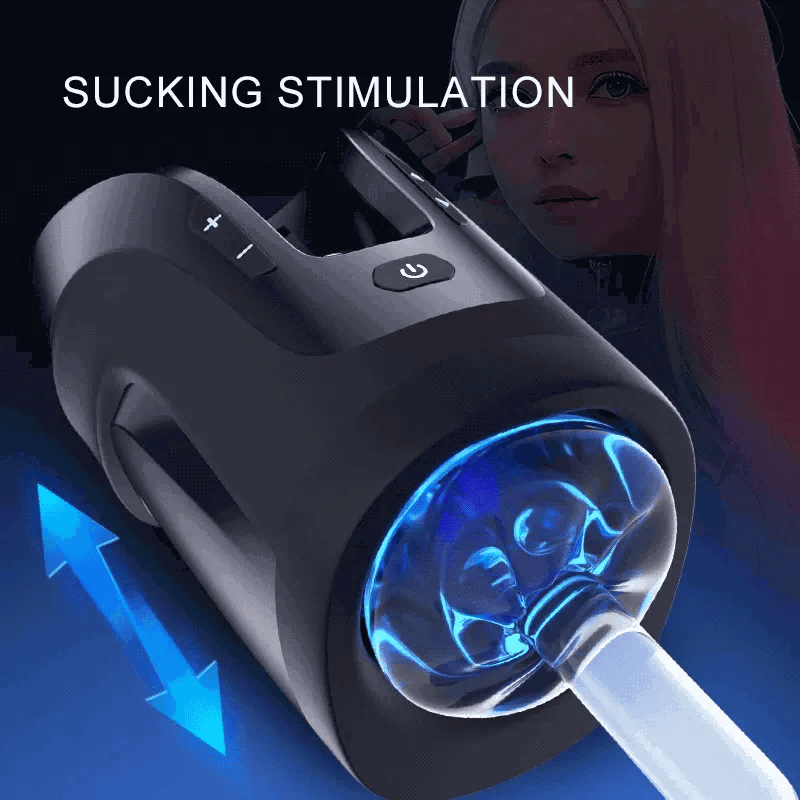 Leten Cannon King Mini - Automatischer Masturbator - Kompakt-Stroker mit 600 Stöße/Min. & 2 Innensleeves