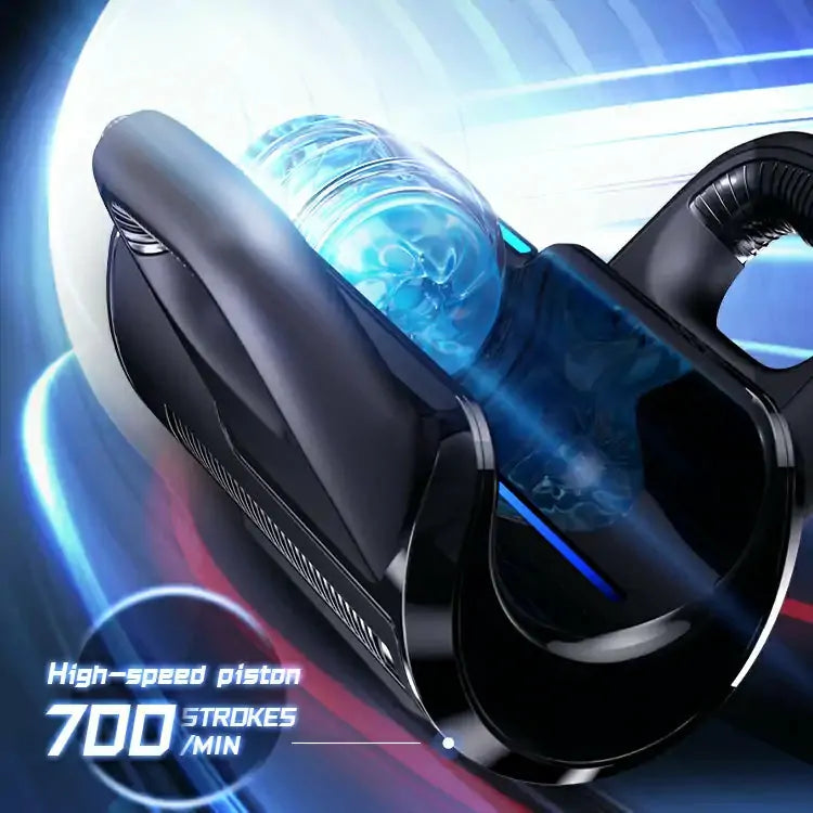 Leten Thrusting Pro - Automatischer Masturbator - 700 Stöße/Min. High-Speed-Terminal mit 2 Innensleeves