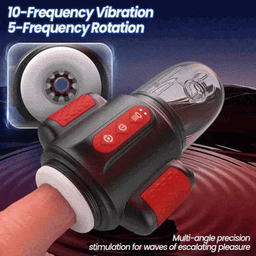 XR16 - Wasserdichter Dusch-Masturbator mit Wasserstrahl- & Rotationsfunktion