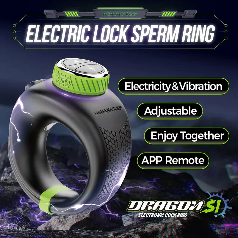PR1 - E-Shock Smart Cockring mit Twist-to-Tighten System & App-Steuerung