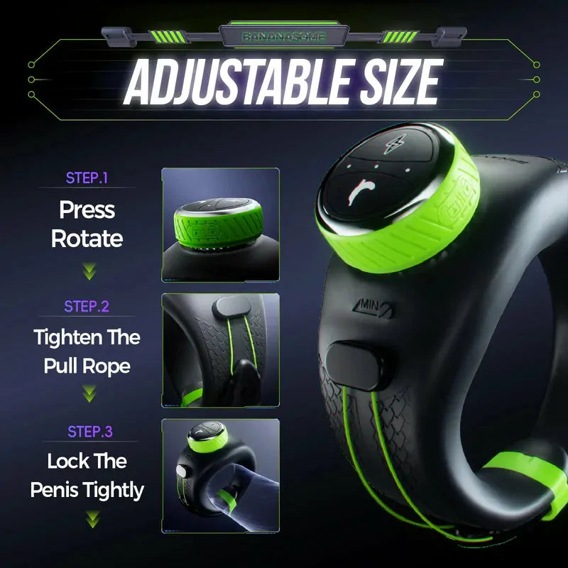 PR1 - E-Shock Smart Cockring mit Twist-to-Tighten System & App-Steuerung
