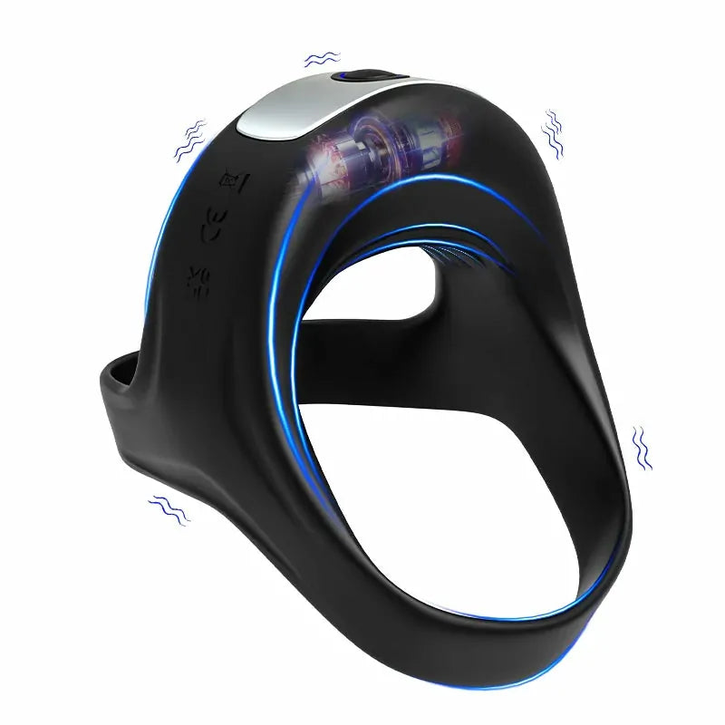 PR7 - Vibrating Cockring – Dual-Ring mit Triangular-Support für maximale Ausdauer
