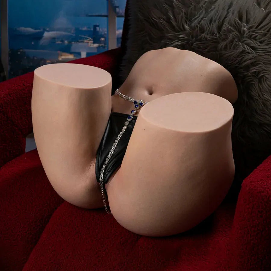 Tessa - Liquid-Silicone Po-Sextorso mit Ultra-Realistic Texture (16,0 kg) – High-End