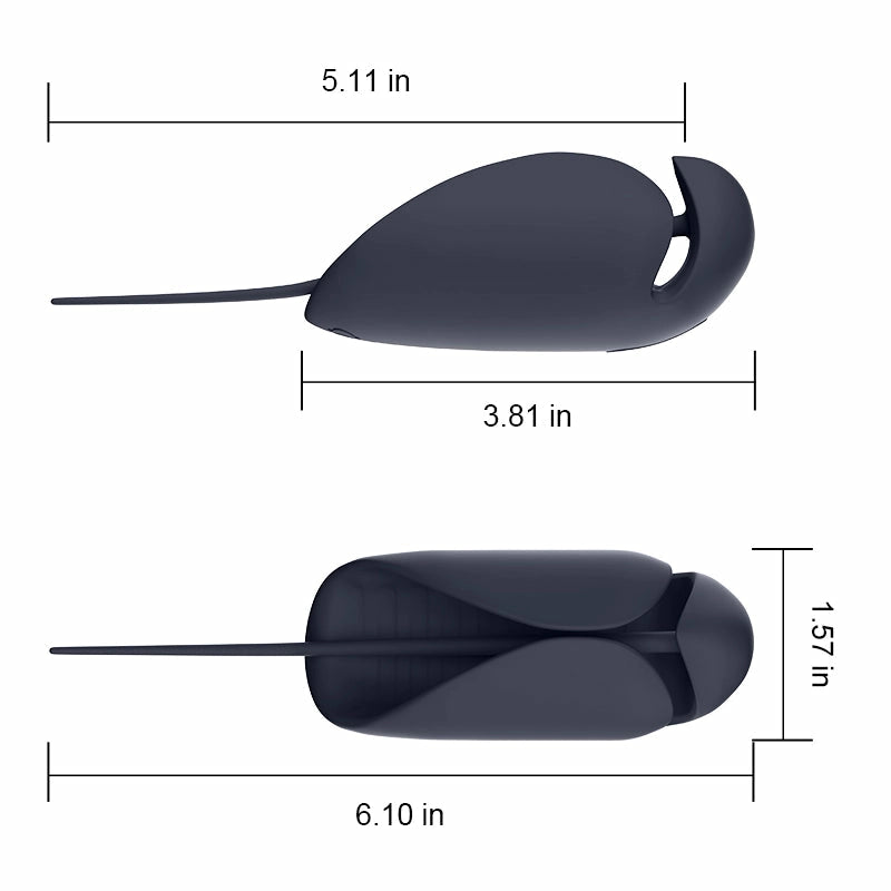 XG6 - 3-in-1 Triple-Stimulation Penis-Vibrator mit Urethral-Sounding-Plug