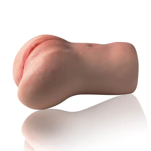 PUX07-Flesh - Ultra-Realistic Silikon-Taschenmuschi mit ausgeprägter Vulva (1,0 kg) – High-End Stroker