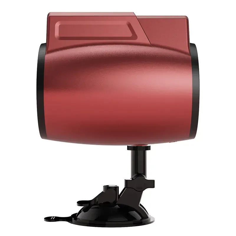 XR7 - Teleskopischer Masturbator mit Open-End-Design - Stoß- & Rotationsfunktion