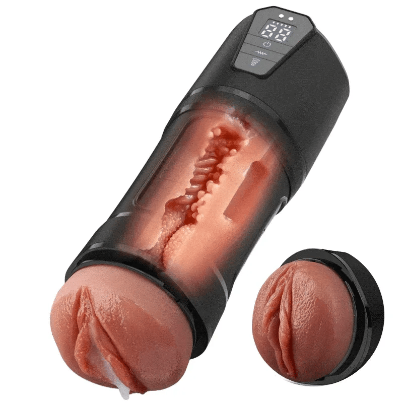 XV8 - 1:1 Realistischer Masturbator mit Saugfunktion, 4-Zonen-Struktur & IPX7-Tauchschutz