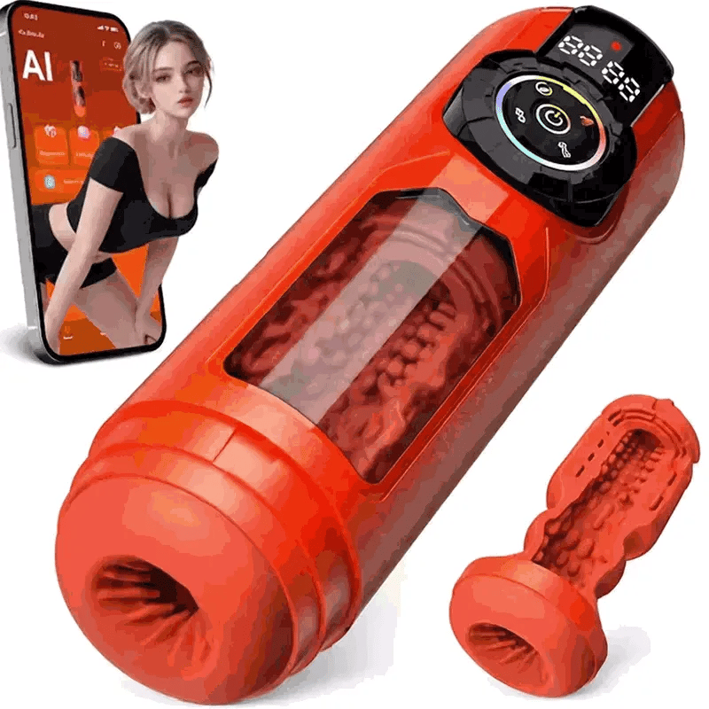 XT12 - 5-in-1 Automatischer Masturbator - App-Steuerung, Heizfunktion & Vakuum-Saugkraft