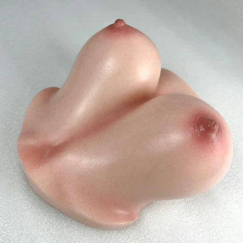 Livia - Real-Skin Erotik-Torso mit Soft-Silikon-Brüsten (1,76 kg) – Kompakt-Modell