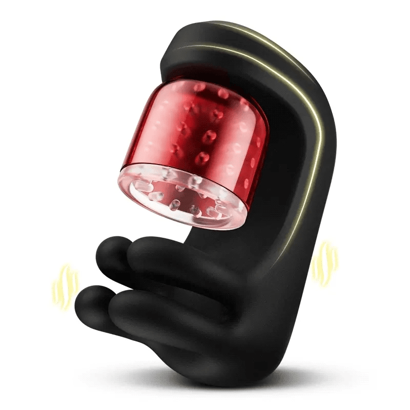 XG10: Rotating Biting Eichel-Trainer – Rotierender & Stimulierender Penis-Vibrator