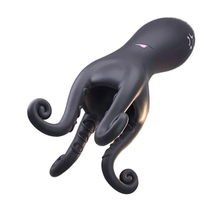 XG11 - Hands-Free Octopus Penis-Vibrator mit verstellbarem Cockring-Support