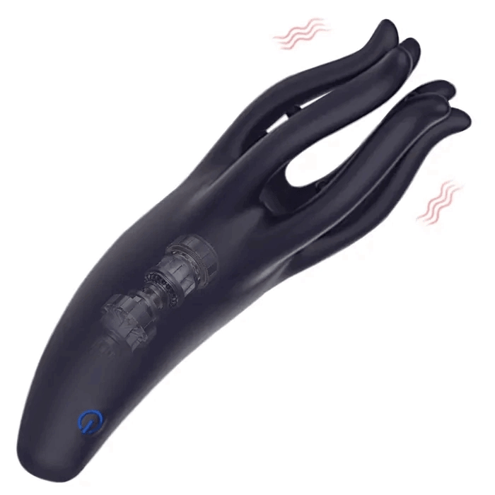 XG17 - Slim Octopus Eichel-Trainer mit 10 Geschwindigkeiten – Kompakter Penis-Vibrator