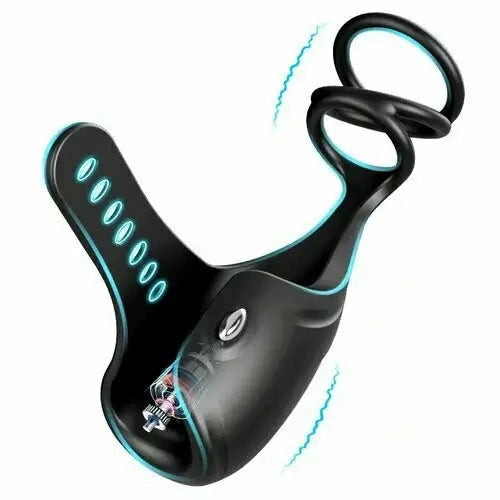 XG5 - Smart App-Controlled Eichel-Trainer mit verstellbarem Halteband – 3-in-1 Penis-Vibrator