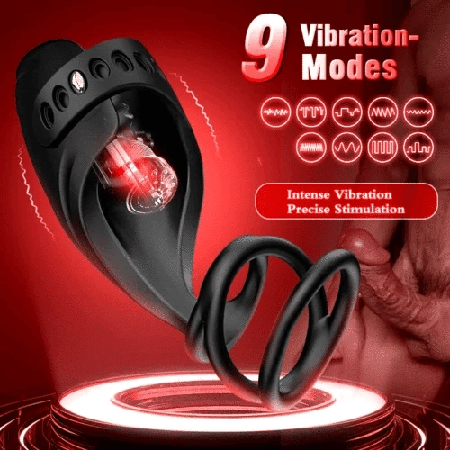 XG5 - Smart App-Controlled Eichel-Trainer mit verstellbarem Halteband – 3-in-1 Penis-Vibrator