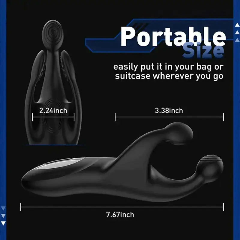 XG9 - Claw Patting Eichel-Trainer mit 3-Krallen-Massage – Intensiv Penis-Vibrator
