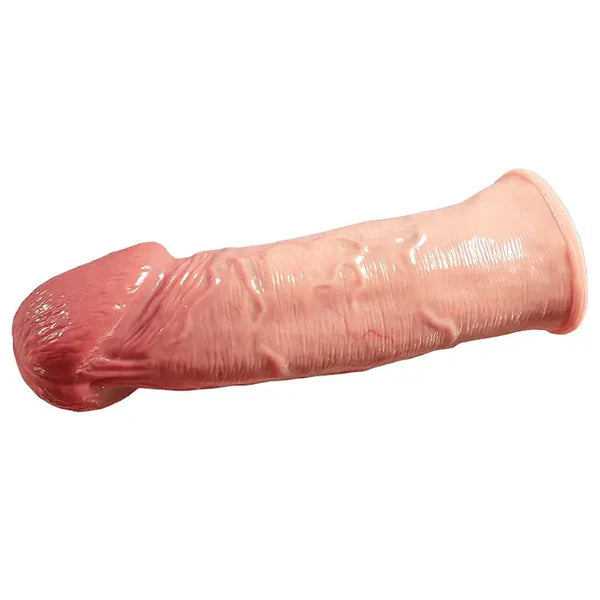 CS07 - Realistic Big Glans – Massiver Penis-Sleeve für Extra-Länge & Umfang (6,77*2 Zoll)
