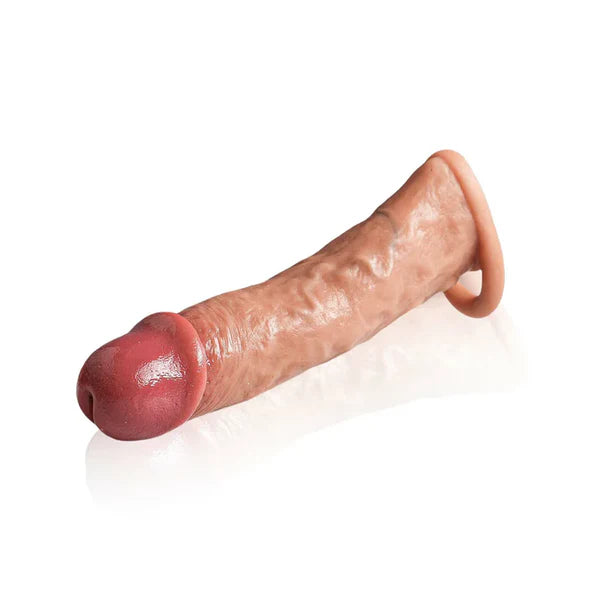CS15 - Silicone Extension Sleeve – Flexibler Penis-Verlängerungs-Sleeve mit Stretch-Ring (7,5*2 Zoll)