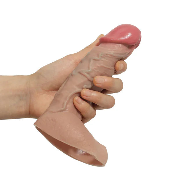 CS20 - Compact Ball-Impact – Kompakter Penis-Sleeve mit Adern & Hoden-Schutz (4,6*1,7 Zoll)