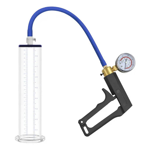 Promax - Premium Profi-Penispumpe mit Squeeze-Lever & analogem Manometer