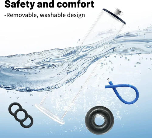 Promax - Premium Profi-Penispumpe mit Squeeze-Lever & analogem Manometer