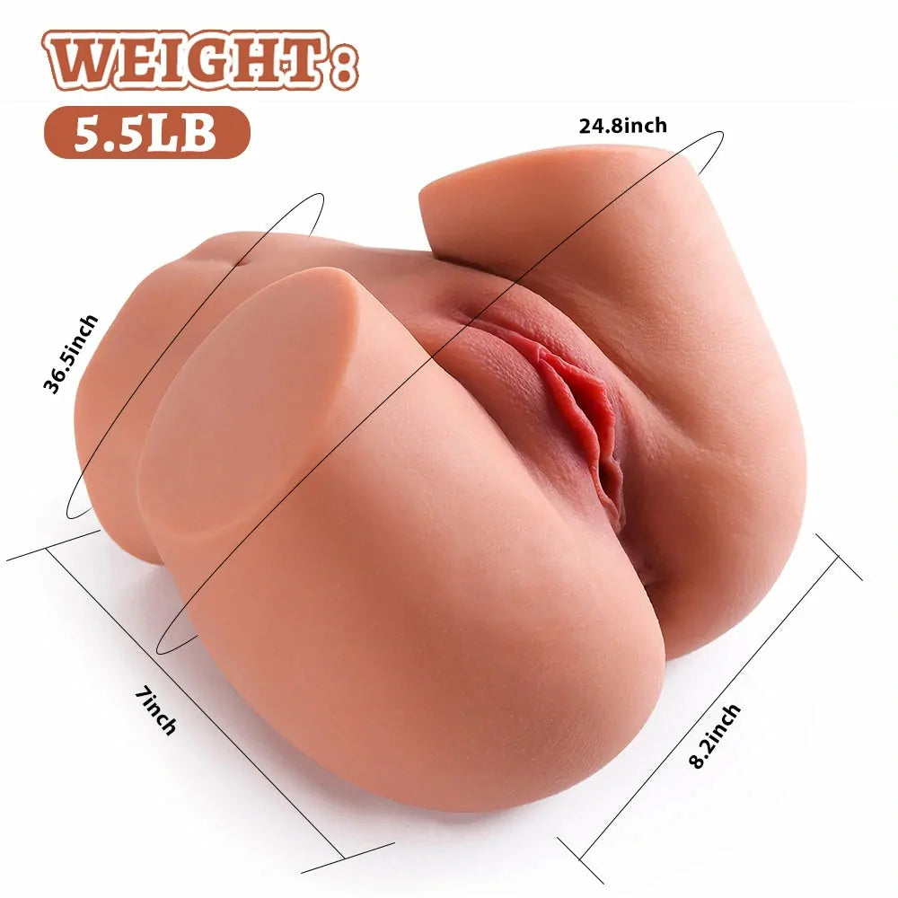 Tracey - Compact TPE Butt-Torso mit High-Detail Skin Texture (2,5 kg) – Handlich