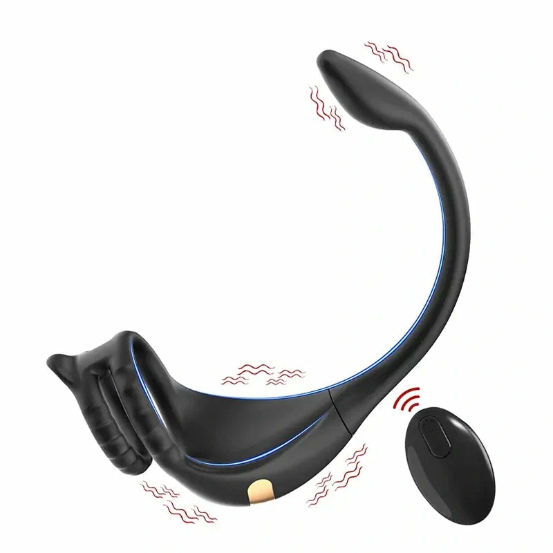 PM2 - 3-in-1 Smart Prostata-Massager mit Dual-Motor, Cockring & App-Steuerung