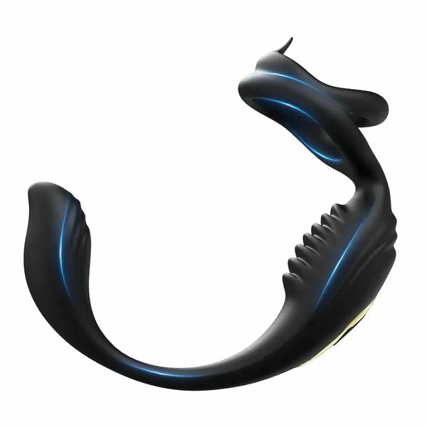 PM5 - Dual-Motor Prostata-Massager mit Rippen-Textur & Wireless Remote