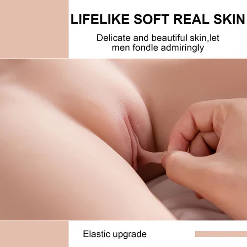 Rosalie - Lifelike TPE-Sextorso mit Large Breasts & Built-in Skeleton (8,0 kg) – Mobil