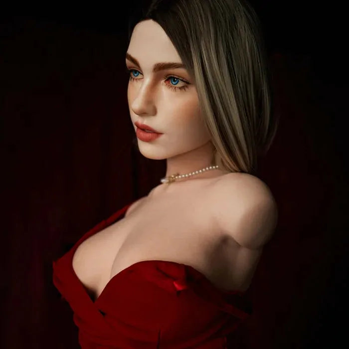 Ingrid - Hyper-Realism Silikon-Sextorso mit Kopf & Oral-System (18,5 kg) – Elite-Klasse
