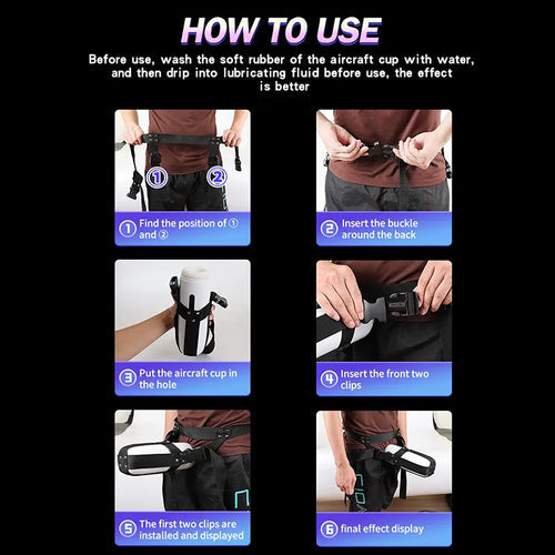 XA6 - Wearable Strap-Halterung für Masturbatoren