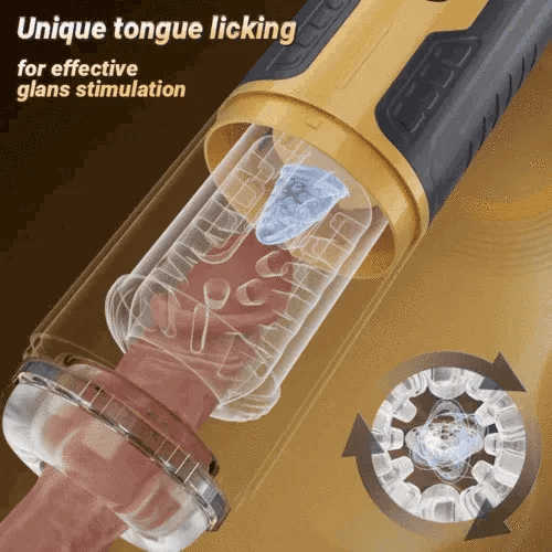 XR15 - Automatischer Masturbator mit 5-in-1 Funktion - Stoßen, Rotation & Turbo-Burst