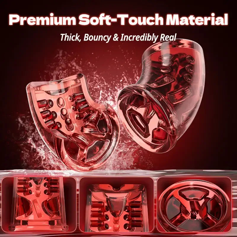 XS5 - Automatische Blowjob Maschine - 3-in-1 Smart-Stroker mit abnehmbarem Griff