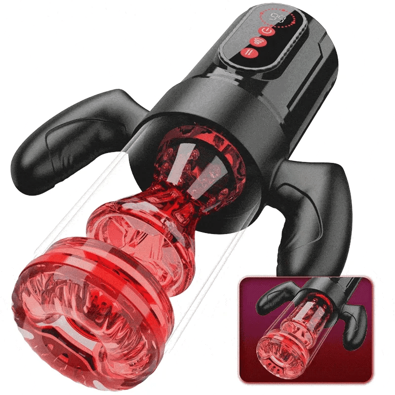 XS5 - Automatische Blowjob Maschine - 3-in-1 Smart-Stroker mit abnehmbarem Griff