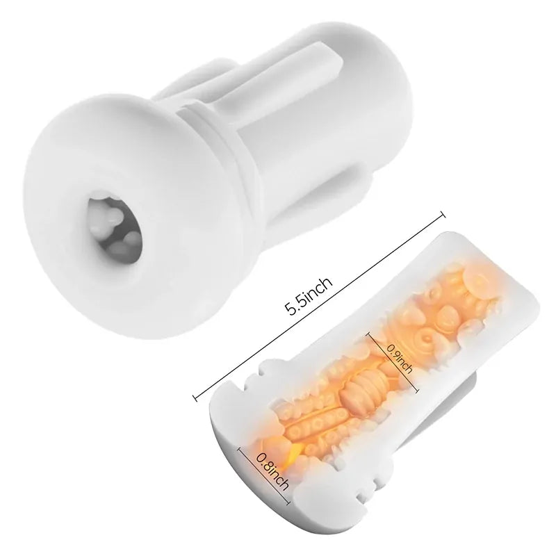 XT32 - Wearable Hands-Free Masturbator - Mit automatischer Gleitmitteleinspritzung & Tresor-Box