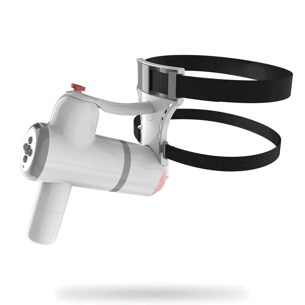 XT32 - Wearable Hands-Free Masturbator - Mit automatischer Gleitmitteleinspritzung & Tresor-Box