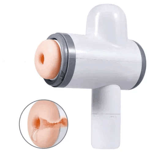 XT32 - Wearable Hands-Free Masturbator - Mit automatischer Gleitmitteleinspritzung & Tresor-Box